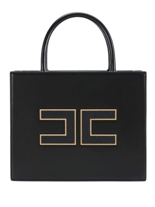 Borsa nera in poliuretano Elisabetta Franchi | BS33A56E2110